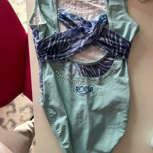 Child large ROSCA gymnastics leotard